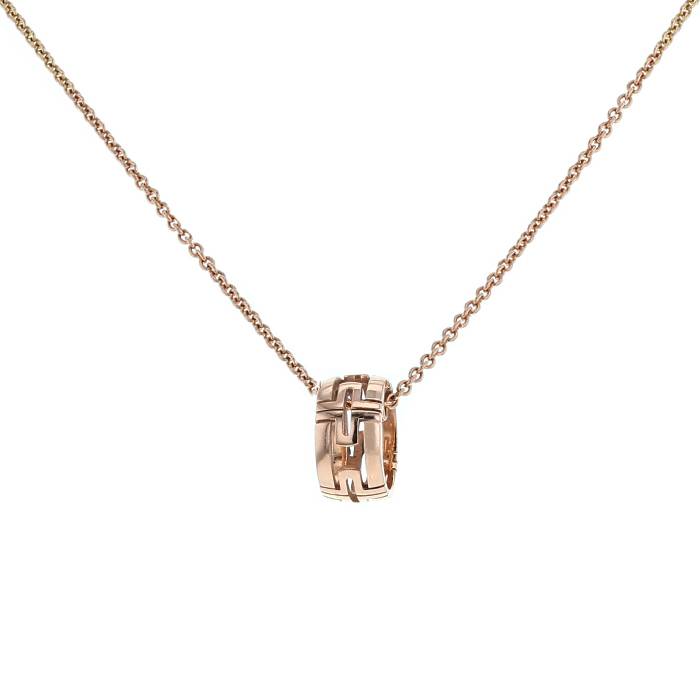 [⭐Luxery]PARENTESI NECKLACE PINK GOLD