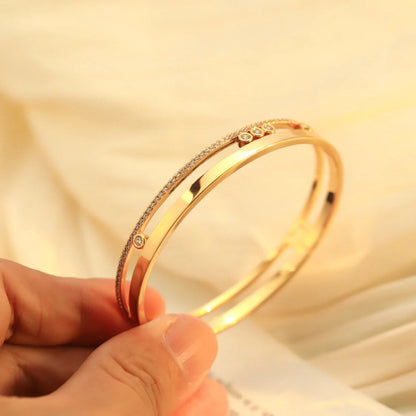 [⭐Luxery]Move Romane Diamond Bangle Bracelet