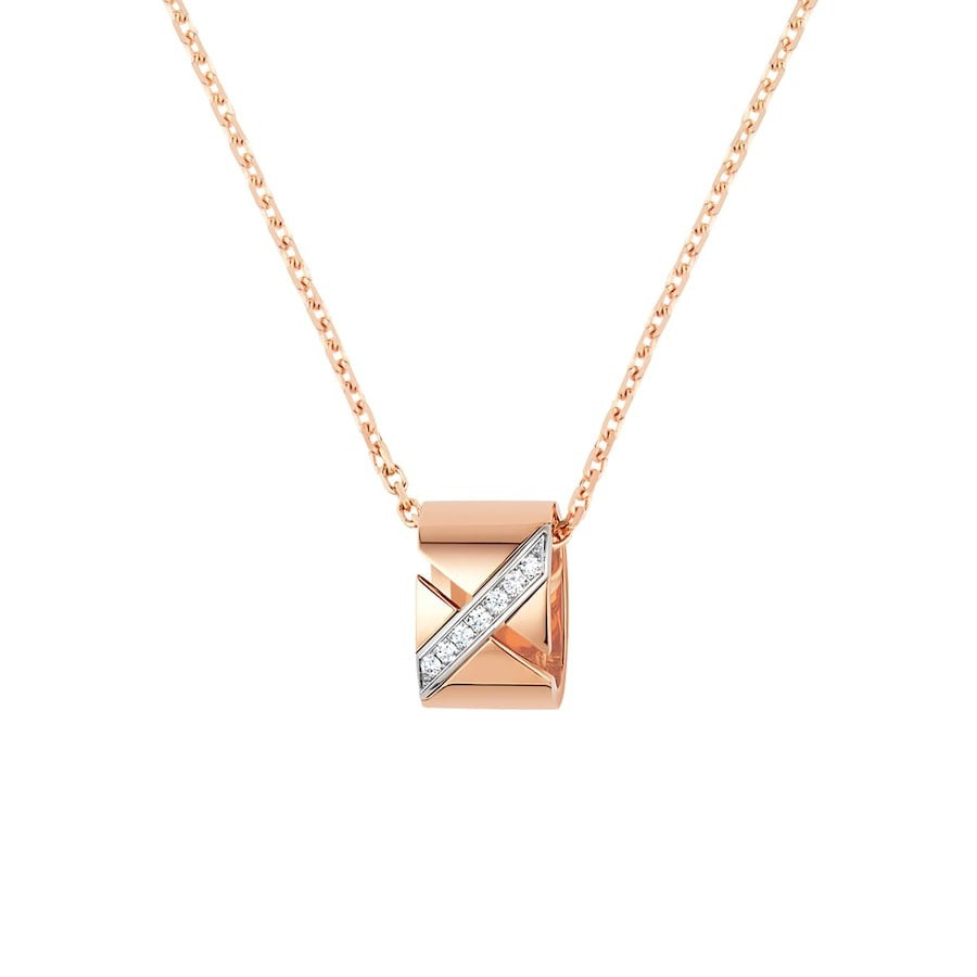 [⭐Luxery]LIENS EVIDENCE DIAMOND NECKLACE