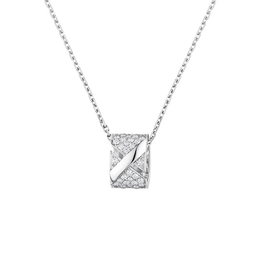 [⭐Luxery]LIENS EVIDENCE DIAMOND PAVED NECKLACE