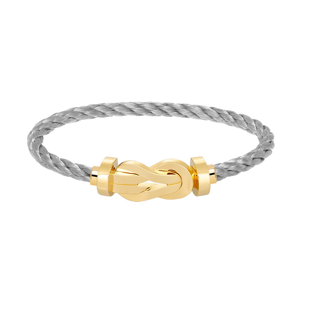 [⭐Luxery]CHANCE LARGE 8 FIGURE BUCKLE NO DIAMOND BRACELET GOLD