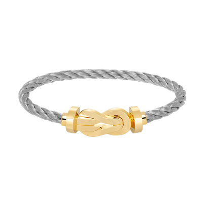[⭐Luxery]CHANCE LARGE 8 FIGURE BUCKLE NO DIAMOND BRACELET GOLD