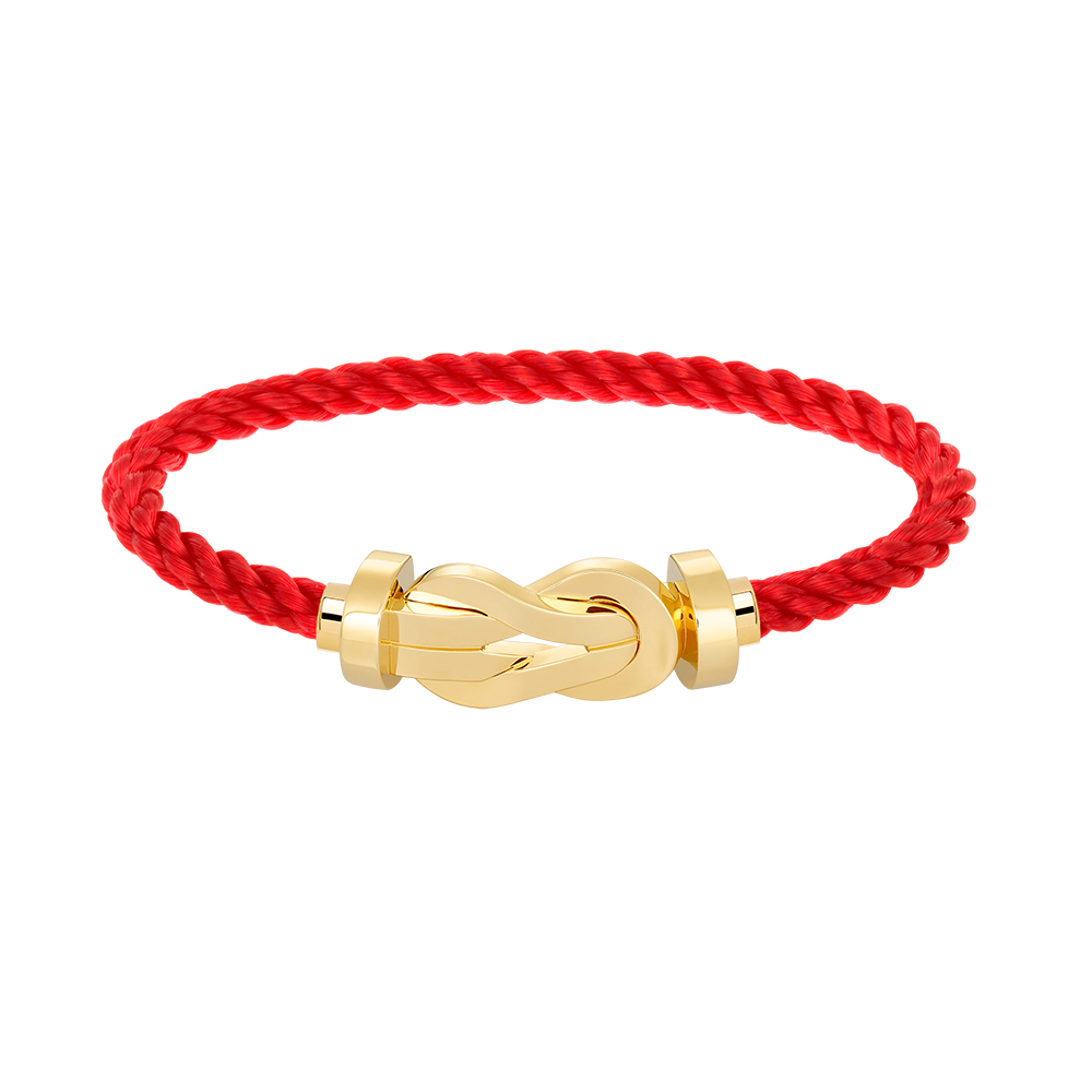 [⭐Luxery]CHANCE LARGE 8 FIGURE BUCKLE NO DIAMOND BRACELET GOLD