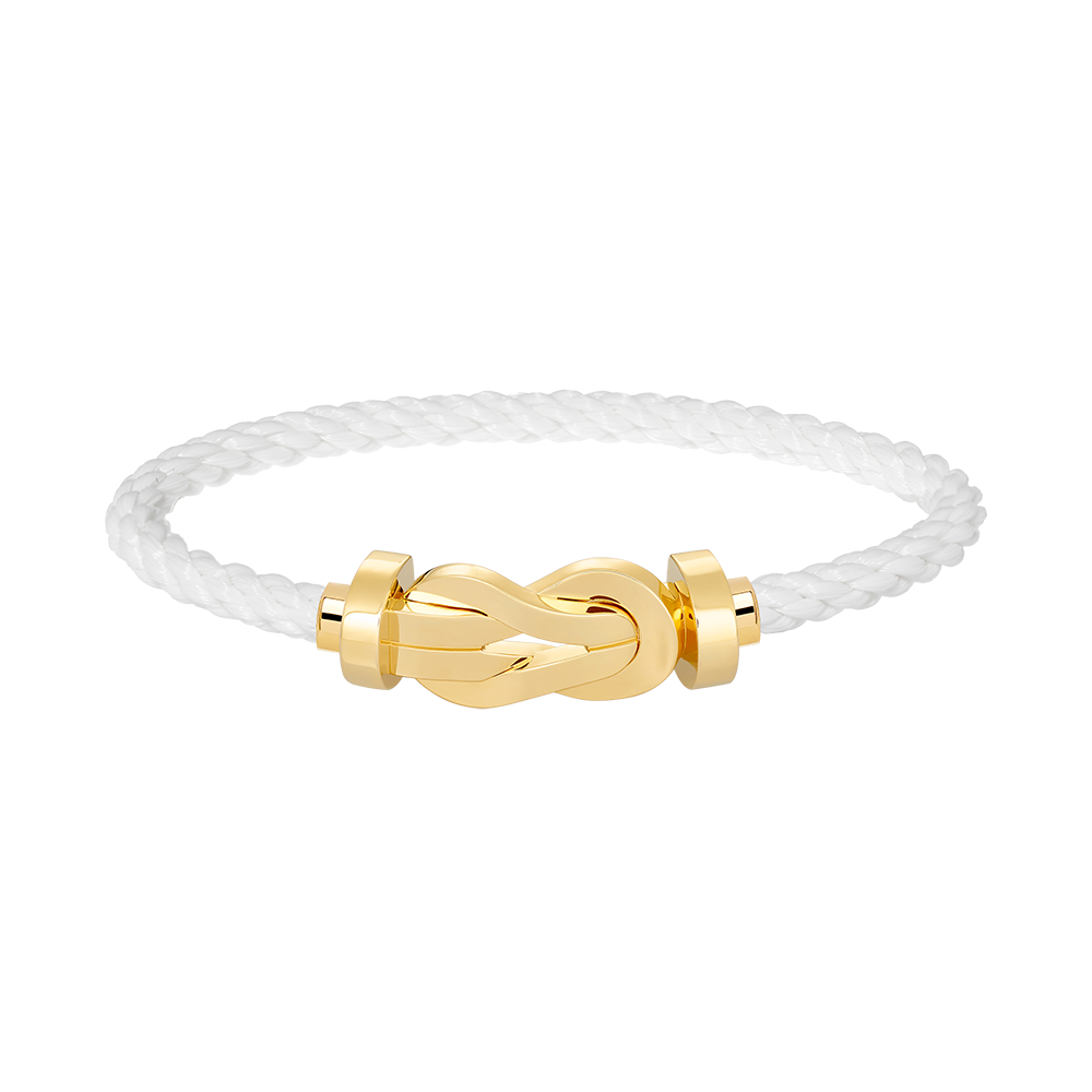 [⭐Luxery]CHANCE LARGE 8 FIGURE BUCKLE NO DIAMOND BRACELET GOLD