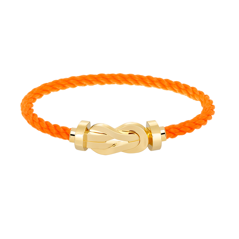 [⭐Luxery]CHANCE LARGE 8 FIGURE BUCKLE NO DIAMOND BRACELET GOLD