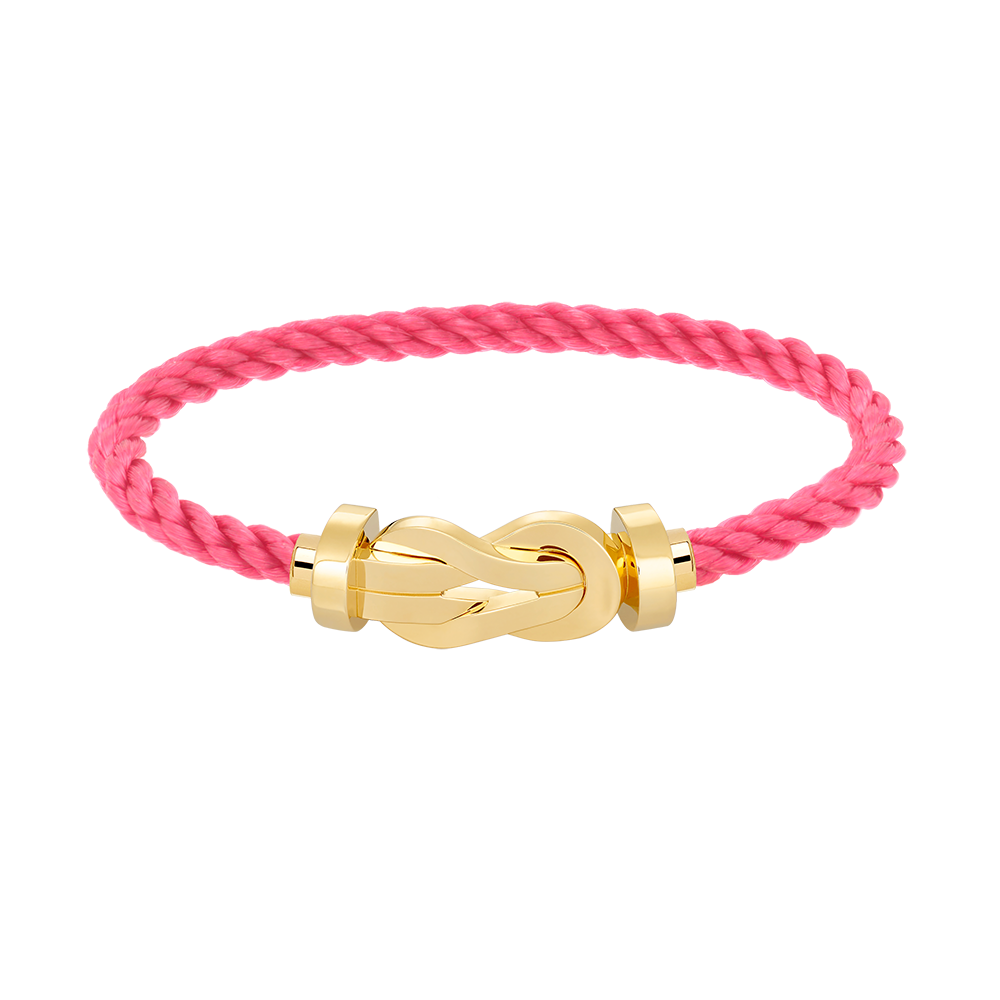 [⭐Luxery]CHANCE LARGE 8 FIGURE BUCKLE NO DIAMOND BRACELET GOLD
