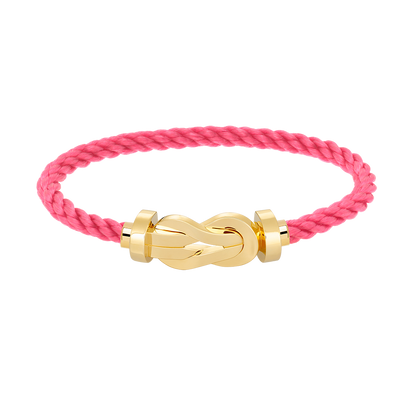 [⭐Luxery]CHANCE LARGE 8 FIGURE BUCKLE NO DIAMOND BRACELET GOLD