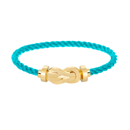 [⭐Luxery]CHANCE LARGE 8 FIGURE BUCKLE NO DIAMOND BRACELET GOLD