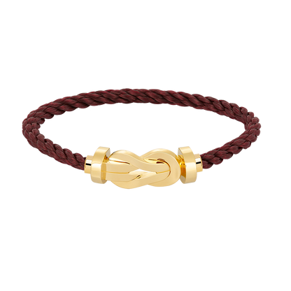 [⭐Luxery]CHANCE LARGE 8 FIGURE BUCKLE NO DIAMOND BRACELET GOLD