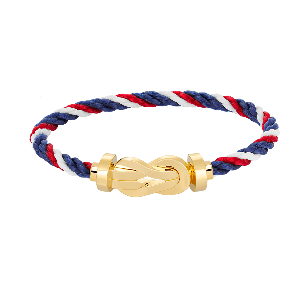 [⭐Luxery]CHANCE LARGE 8 FIGURE BUCKLE NO DIAMOND BRACELET GOLD