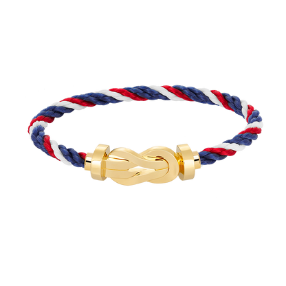 [⭐Luxery]CHANCE LARGE 8 FIGURE BUCKLE NO DIAMOND BRACELET GOLD