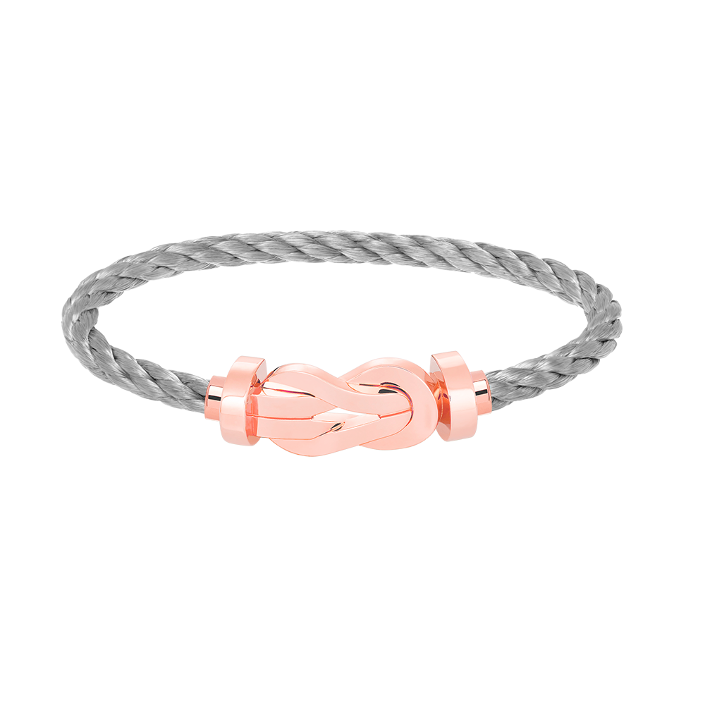 [⭐Luxery]CHANCE LARGE 8 FIGURE BUCKLE NO DIAMOND BRACELET ROSE GOLD