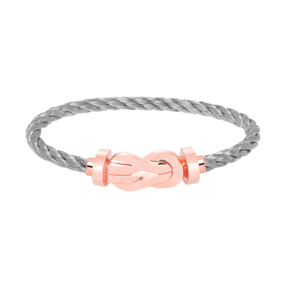[⭐Luxery]CHANCE LARGE 8 FIGURE BUCKLE NO DIAMOND BRACELET ROSE GOLD