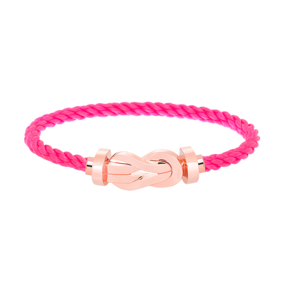 [⭐Luxery]CHANCE LARGE 8 FIGURE BUCKLE NO DIAMOND BRACELET ROSE GOLD