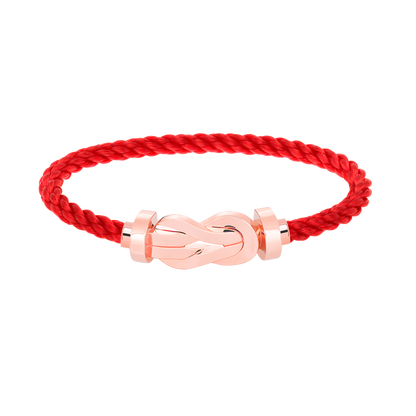 [⭐Luxery]CHANCE LARGE 8 FIGURE BUCKLE NO DIAMOND BRACELET ROSE GOLD