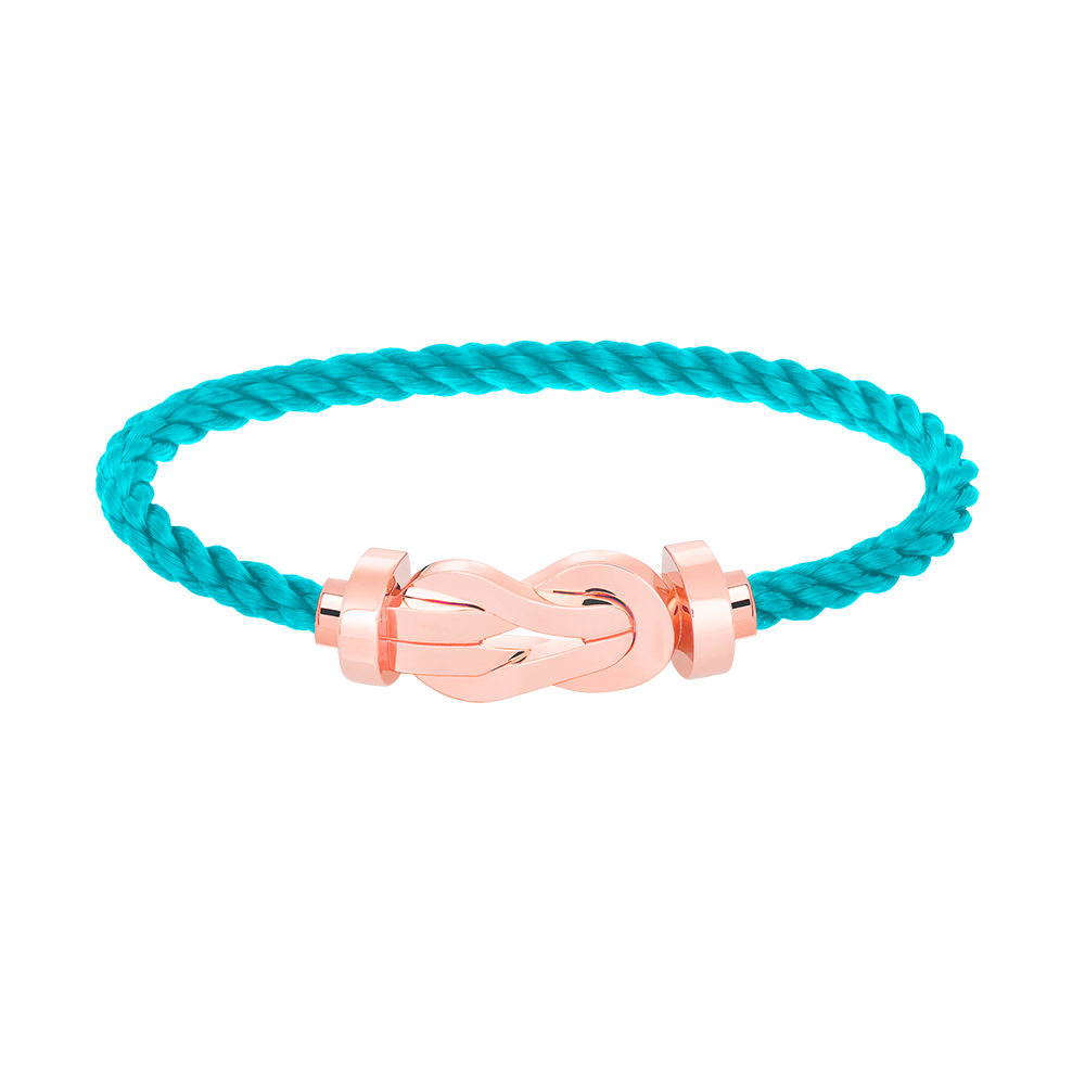 [⭐Luxery]CHANCE LARGE 8 FIGURE BUCKLE NO DIAMOND BRACELET ROSE GOLD