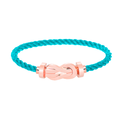 [⭐Luxery]CHANCE LARGE 8 FIGURE BUCKLE NO DIAMOND BRACELET ROSE GOLD