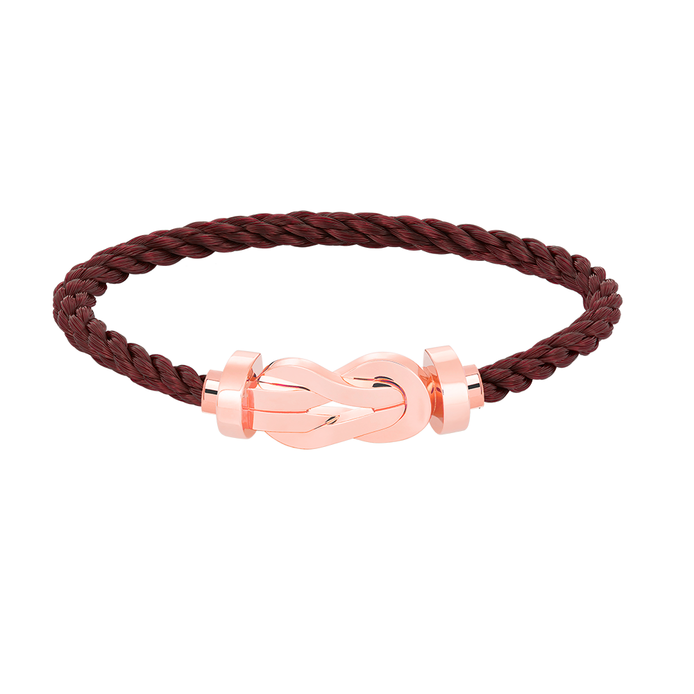 [⭐Luxery]CHANCE LARGE 8 FIGURE BUCKLE NO DIAMOND BRACELET ROSE GOLD