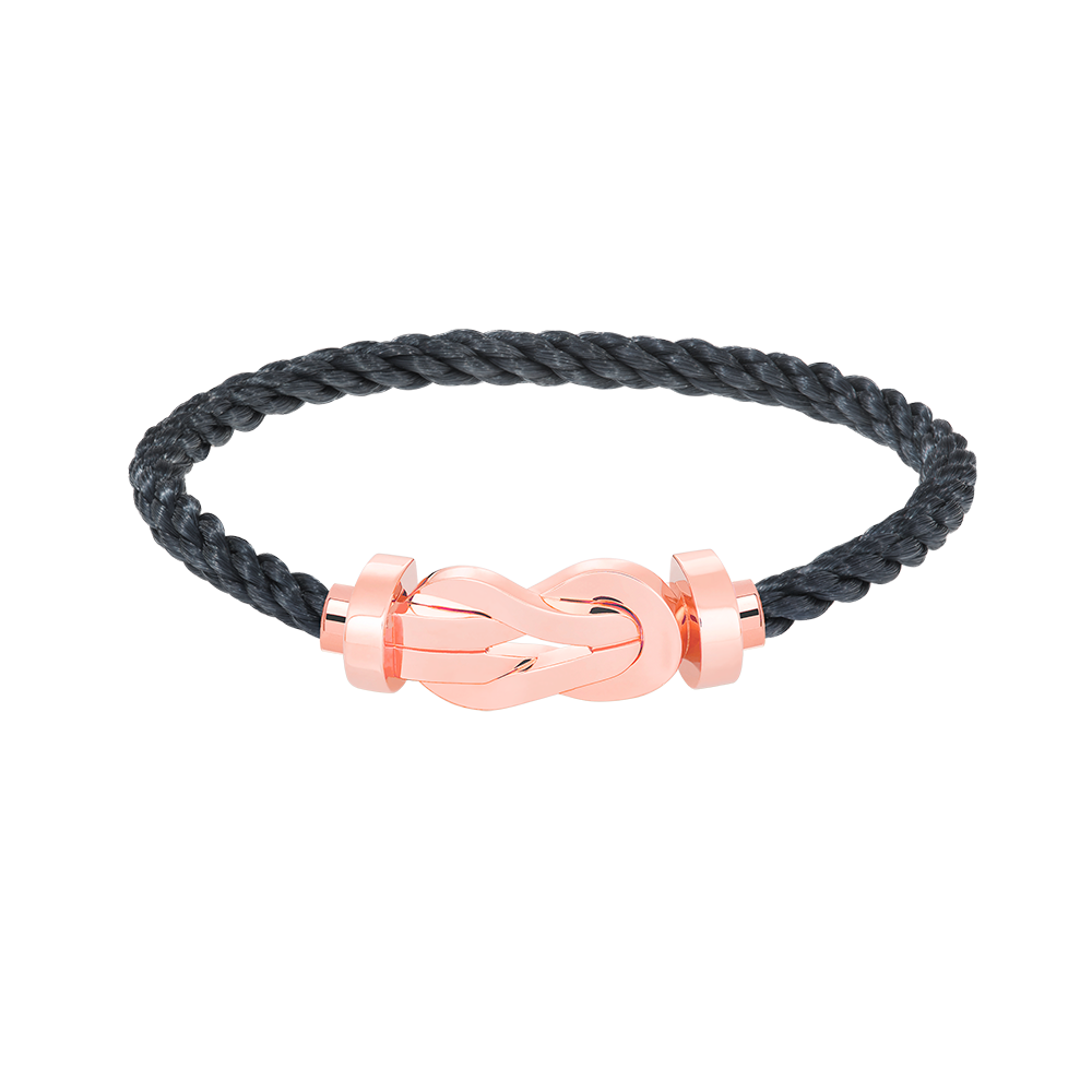 [⭐Luxery]CHANCE LARGE 8 FIGURE BUCKLE NO DIAMOND BRACELET ROSE GOLD