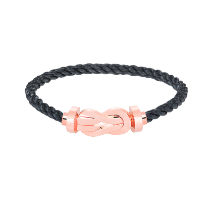 [⭐Luxery]CHANCE LARGE 8 FIGURE BUCKLE NO DIAMOND BRACELET ROSE GOLD