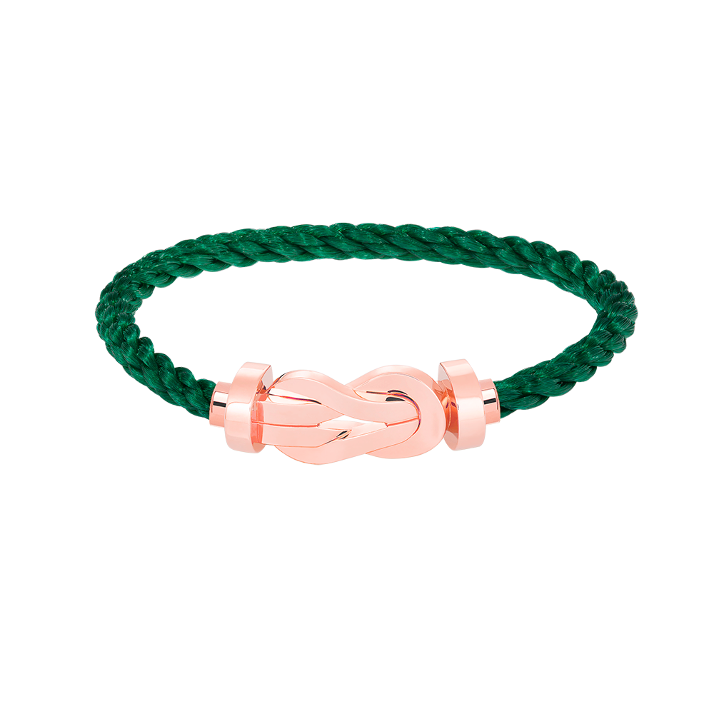 [⭐Luxery]CHANCE LARGE 8 FIGURE BUCKLE NO DIAMOND BRACELET ROSE GOLD