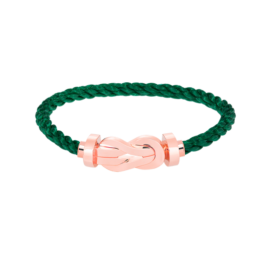 [⭐Luxery]CHANCE LARGE 8 FIGURE BUCKLE NO DIAMOND BRACELET ROSE GOLD