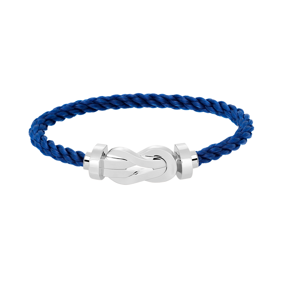 [⭐Luxery]CHANCE LARGE 8 FIGURE BUCKLE NO DIAMOND BRACELET SILVER