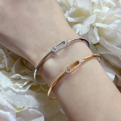 [⭐Luxery]Move Uno pavé flex bangle medium
