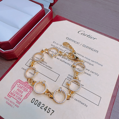 [⭐Luxery Jewelry] LOVE&JUSTE BRACELET DIAMONDS