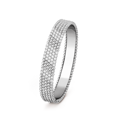 [⭐Luxery]  FIVE-ROW DIAMOND BRACELET