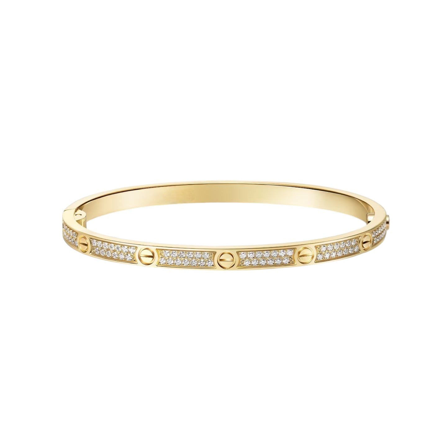 [⭐Luxery]LOVE BRACELET 3.65MM DIAMOND-PAVED
