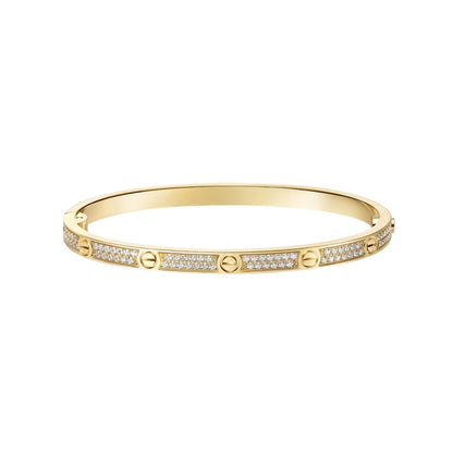[⭐Luxery]LOVE BRACELET 3.65MM DIAMOND-PAVED