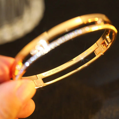 [⭐Luxery]Move Romane Diamond Bangle Bracelet