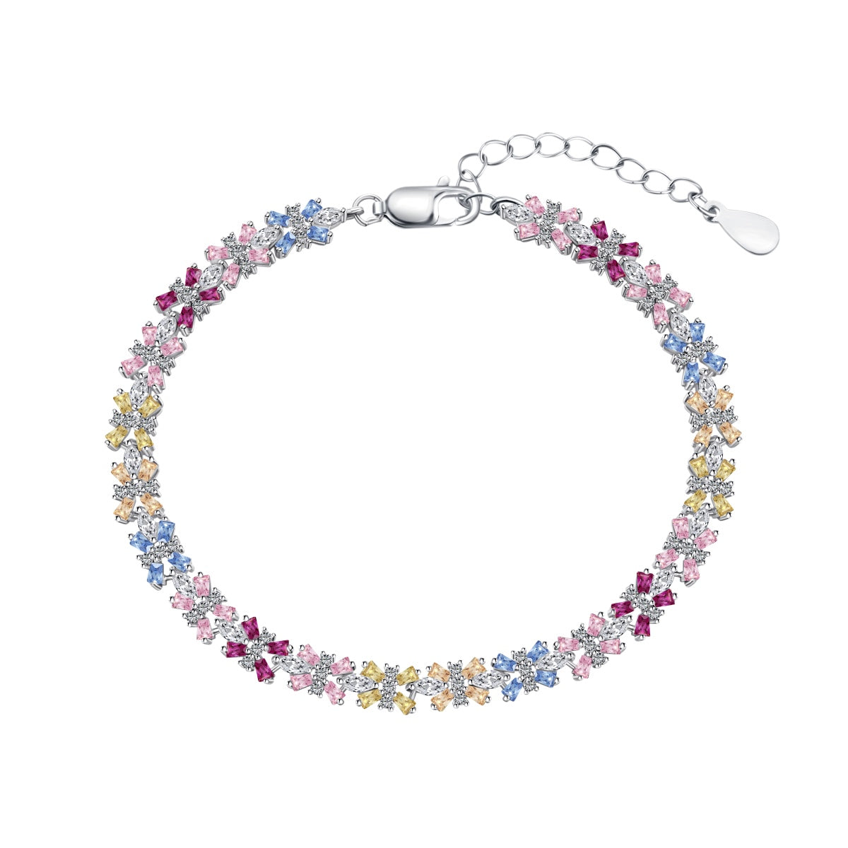 [Luxery Jewelry]Unique Colorful Butterfly Shape Party Bracelet