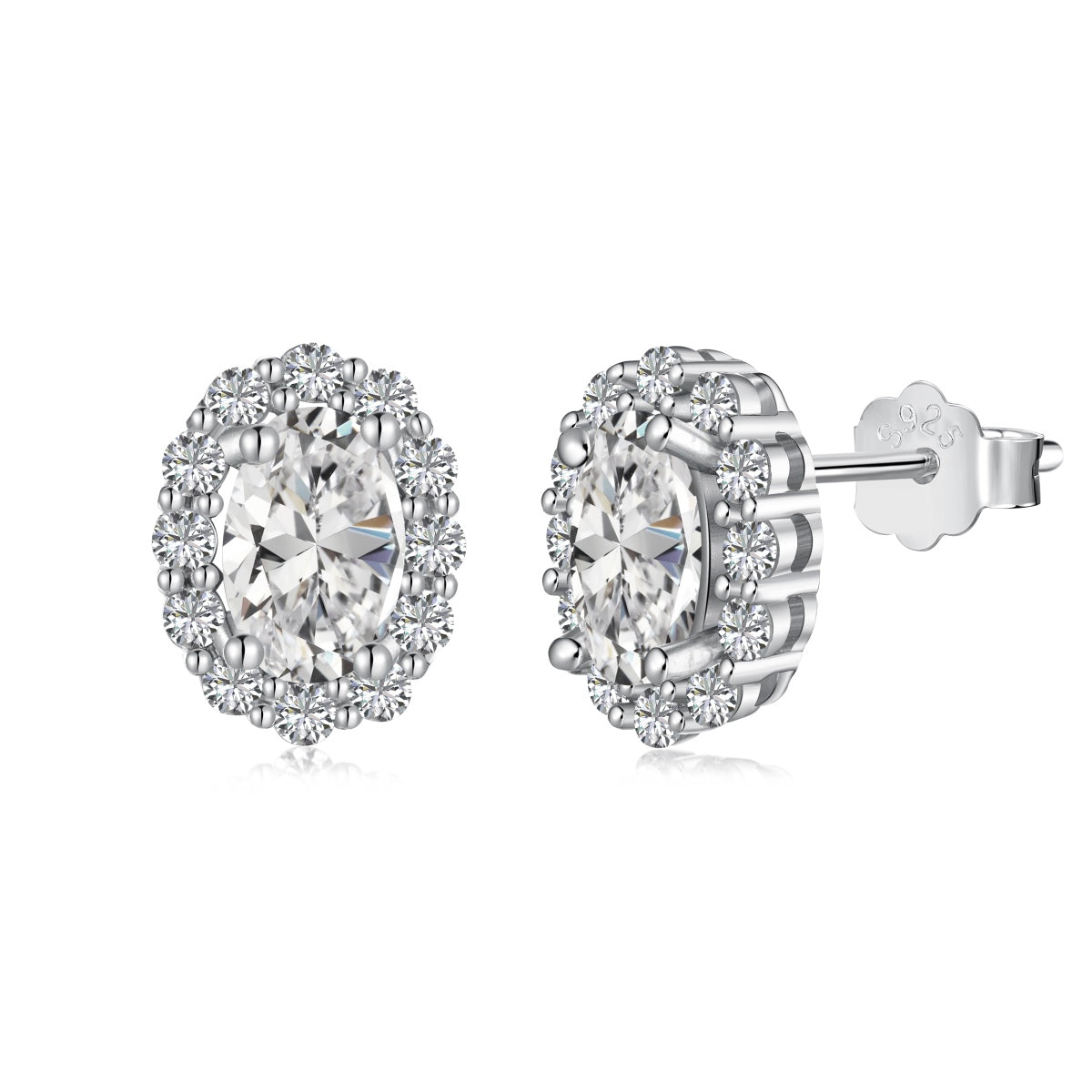 [Luxery Jewelry]Delicate Unique Oval Cut Daily Earrings