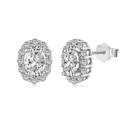 [Luxery Jewelry]Delicate Unique Oval Cut Daily Earrings