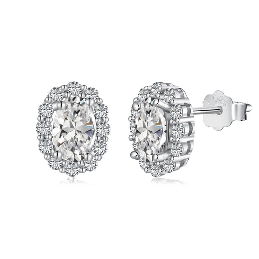 [Luxery Jewelry]Delicate Unique Oval Cut Daily Earrings