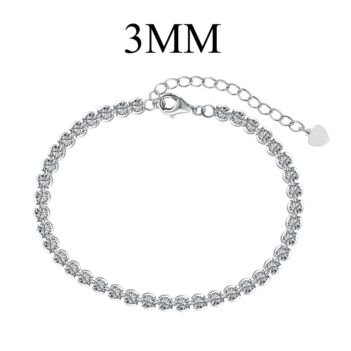 [Luxery Jewelry]Ornate  Sparkling Round Cut Daily Bracelet