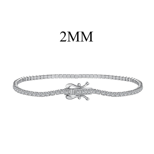 [Luxery Jewelry]Radiant Colorful Round Cut Party Bracelet