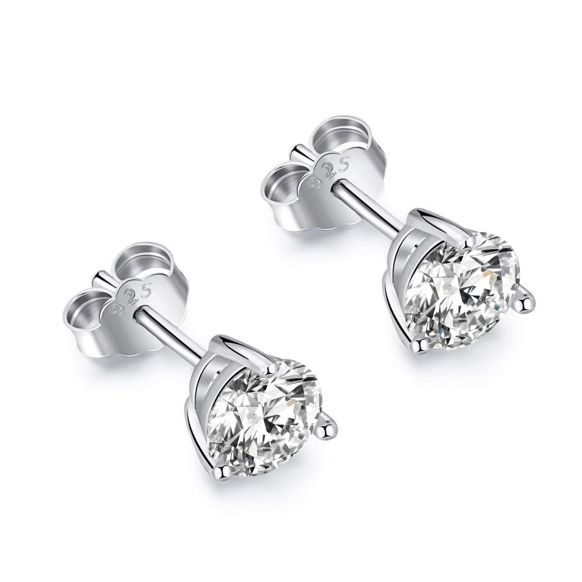 [Luxery Jewelry]Dainty Round Shape Earrings