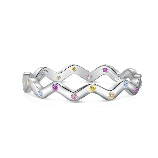 [Luxery Jewelry]Ornate Vibrant Round Cut Daily Ring