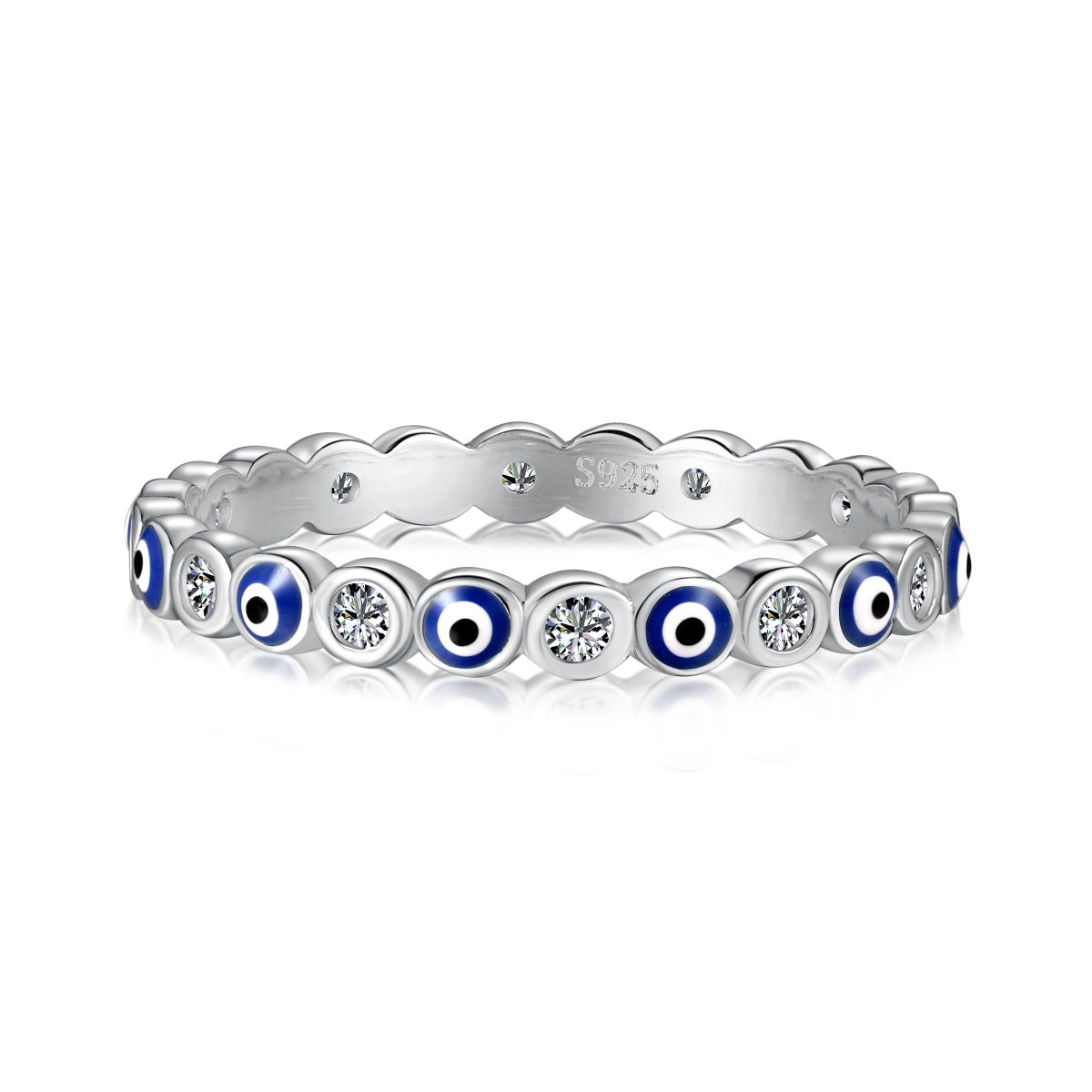 [Luxery Jewelry]Sparkling Vibrant Round Shape Daily Ring