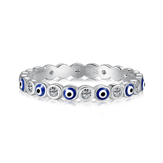 [Luxery Jewelry]Sparkling Vibrant Round Shape Daily Ring