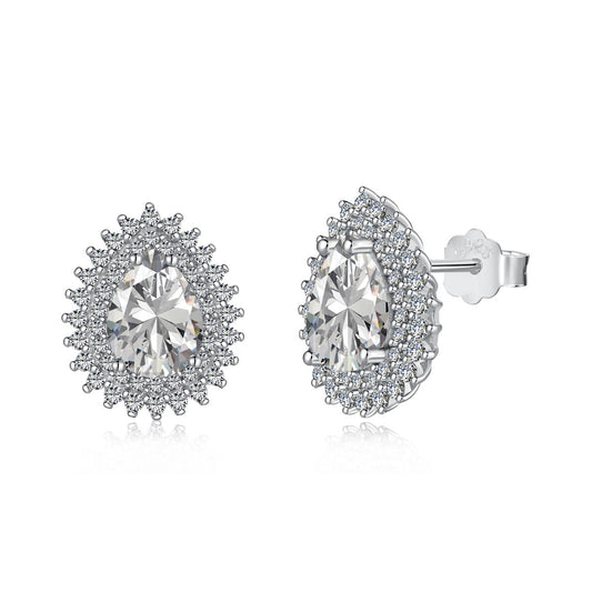 [Luxery Jewelry]Delicate Gorgeous Pear Cut Daily Earrings