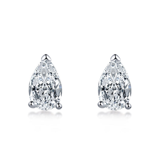 [Luxery Jewelry]Ornate Water Drop Shape Earrings