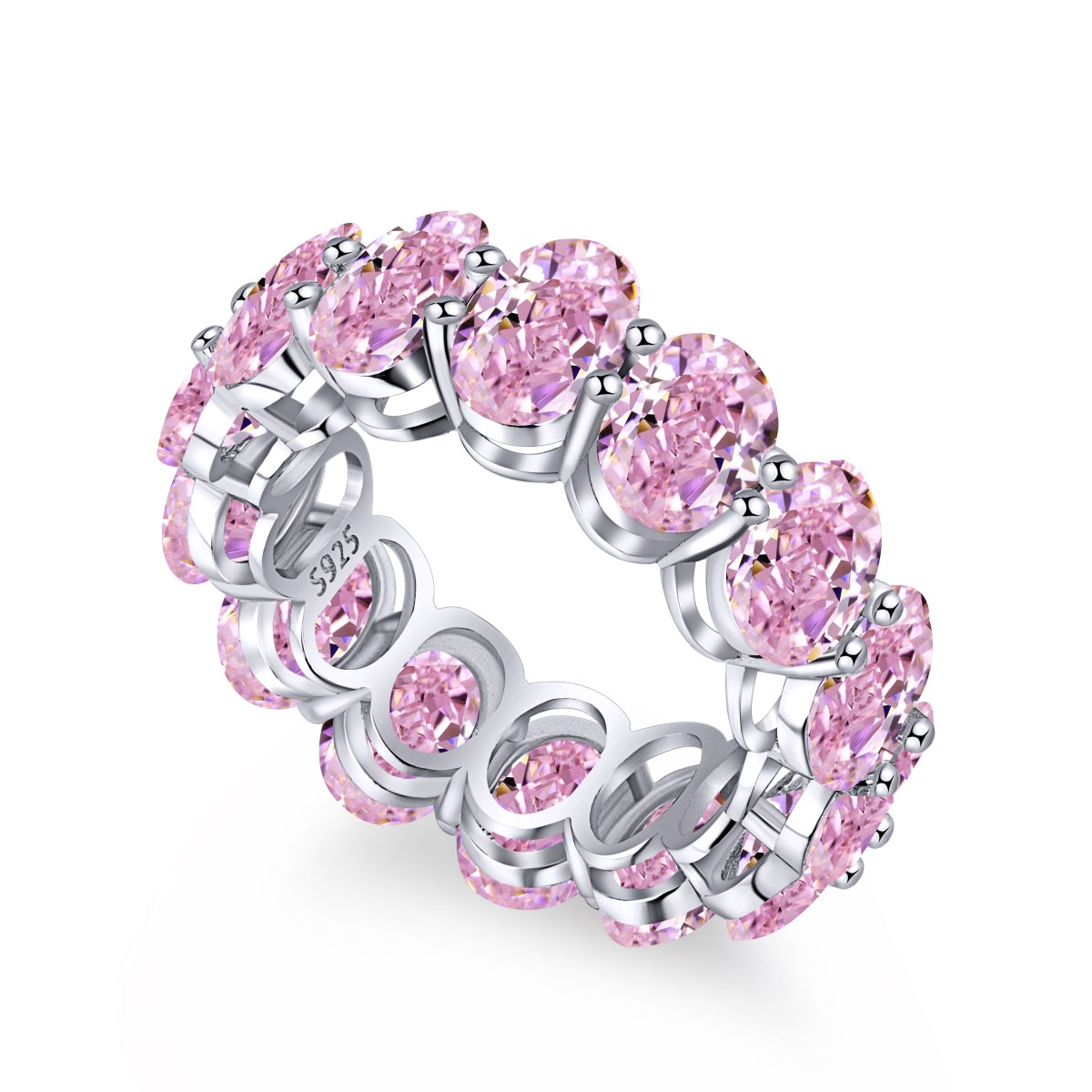 [Luxery Jewelry]Dainty Elongated Cushion Cut Tennis Ring