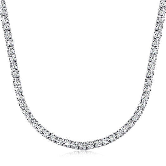 [Luxery Jewelry]Elegant Tennis Chain Necklace