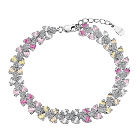 [Luxery Jewelry]Dainty Exquisite Flower Shape Daily Bracelet