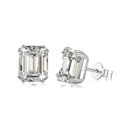 [Luxery Jewelry]Dazzling Square Shape Earrings