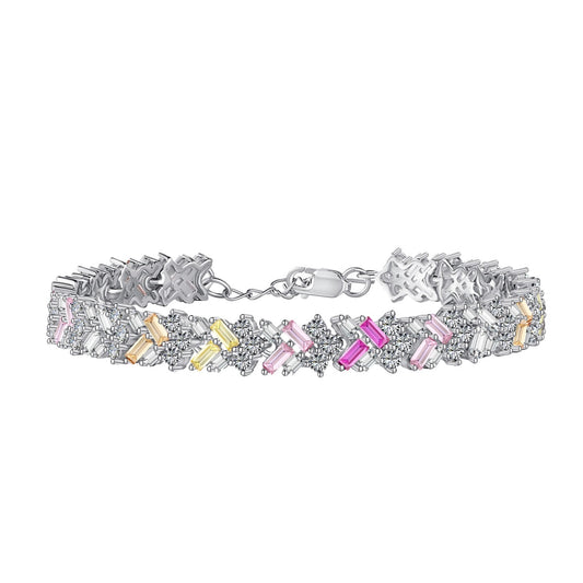 [Luxery Jewelry]Dazzling Unique Multi Shape Daily Bracelet